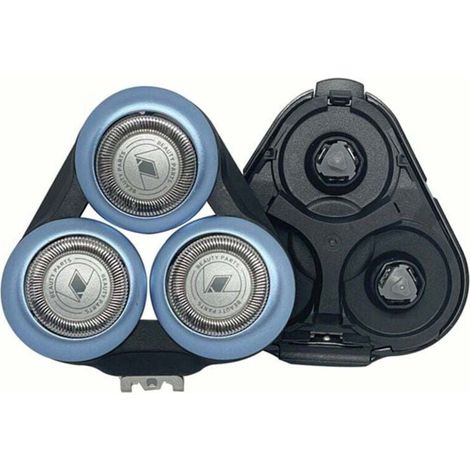 Tête Complète de Rechange Rasoir Électrique Compatible SH50 S5000 S6000 S6011 S6015 S6840 S6550 (1/4)
