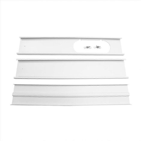 Kit de fenêtre pour climatiseur, plaque coulissante pratique, pare-vent (1/5)