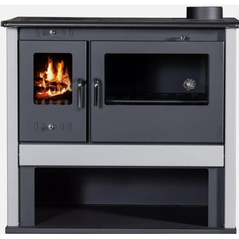 Stufa a legna Victoria Viki Lux da 9,07 kW colore avorio (1/3)