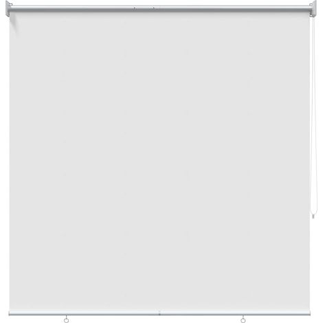 vidaXL Roller Blind UV Protection White 100 x 230 cm Polyester