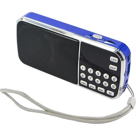 Mini enceinte HiFi avec lecteur MP3, lampe torche, amplificateur, emplacement pour cartes SD et TF, radio FM, portable.