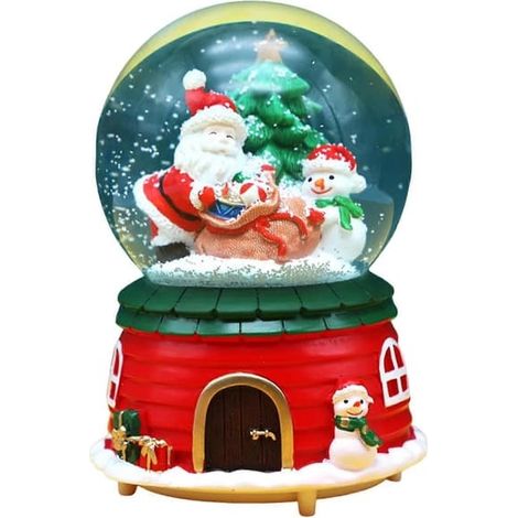 Boule à neige lumineuse LED de Noël au design spécial (1/3)
