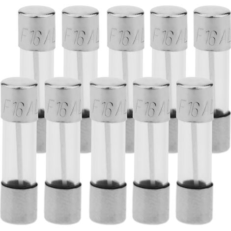 BeMatik - Fusible verre 16A 5x20mm 10 unités (1/5)