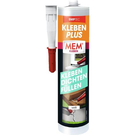 MEM Kleben Plus Weiß 430g (1/5)