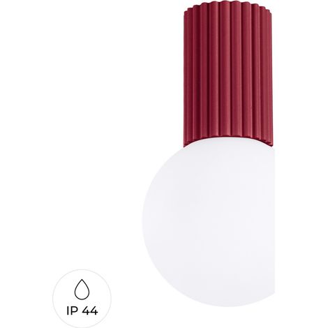 Plafoniera Halo bordeaux IP44 (1/5)