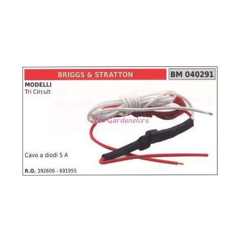 BRIGGS&STRATTON Diodenkabel 2-4 A für Dreikreisregler Modell 040291