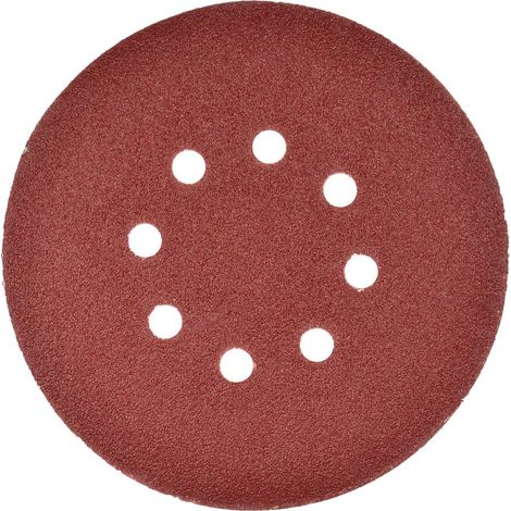 Carta abrasiva per disco da 150 mm P60 (fori) (50/1000) (1/2)