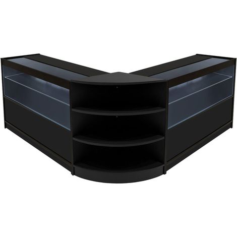 Andromeda LED Shop Counter Set LM60 & 2 x C1200 - Black (1/5)