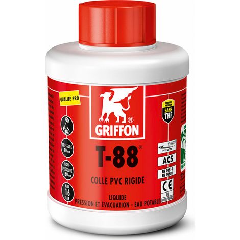 Colla PVC liquida T-88 - in barattolo da 0,250L con pennello