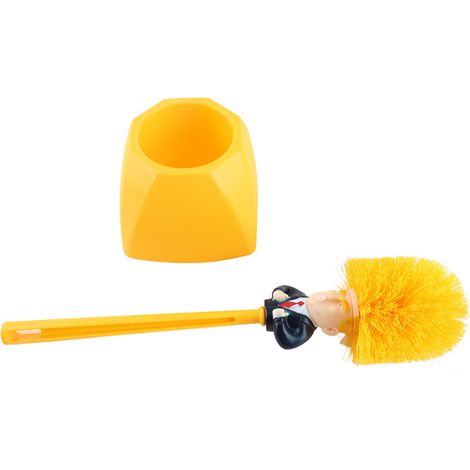 Cepillo de baño político con soporte – Divertido diseño político – 360 mm, plástico – Accesorio decorativo para el baño (1/5)
