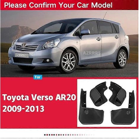 Schmutzfänger für Toyota Verso AR20 (2009–2018) – Spritzschutz, Schmutzfänger vorne und hinten, Kotflügel, Auto-Außenzubehör (2010, 2011, Verso 2009–2013)