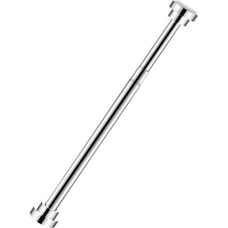 Barre De Penderie - Acier Inoxydable - Réglable Sans Perçage - Pour Salle De Bain Chambre Balcon - 25 Tubes 55 À 85 Cm (1/5)