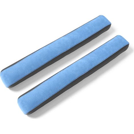 (Alcantara 4175, lot de 2) Rembourrage d'espace pour siège auto en Alcantara pour BMW F30, F20, E90, E92, E46, F10, G20, G30, X1, X3, X6. Rembourrage souple. Accessoires auto. (1/5)