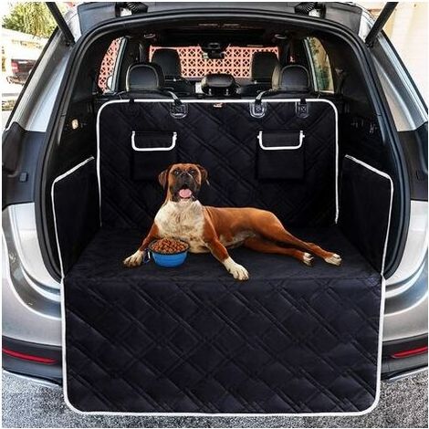 Protection Trunk Car for Dog with Protection side Universal, Mat of Protection Sturdy for Dog, 185 x 103 cm Coverage of Trunk for All The Cars- (1/4)