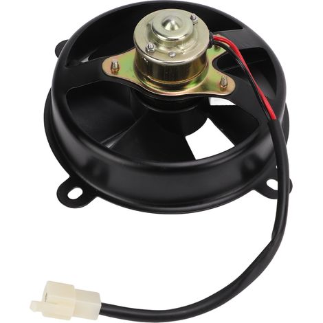 Ventilateur de radiateur électrique 6 pouces à 5 pales, bonne dissipation de chaleur pour quad/moto tout-terrain 150/200 cm³. (1/5)