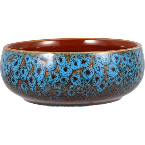 Pot pour Lotus Eau Céramique Jardinière De Fleurs De Lotus sans Drainage Contenant pour Plantes Aquatiques Et Nénuphars Intérieurs (1/5)