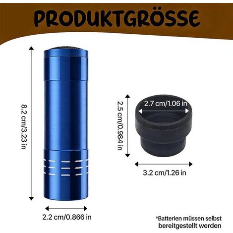 Lampada a LED per uova, adatta all'allevamento di pollame, con potenti lampade da 220 V. Adatta per uova di gallina, anatra e oca. Ideale per un monitoraggio preciso del tasso di fecondazione.
