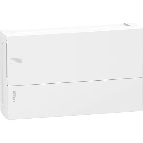 Centralino da parete 18 moduli bianco porta opaca Schneider MIP10118