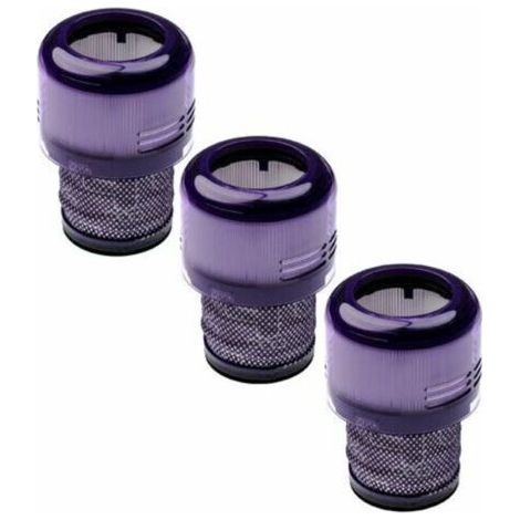 Kit de 3x Filtres d'aspirateur compatible avec Dyson V11 Outsize. V15 Detect Absolute aspirateur sans-fil - Filtre anti-saleté (1/3)