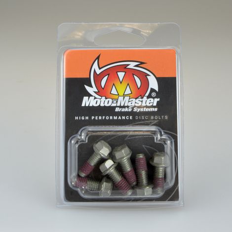Bulloni per dischi freno Moto-Master posteriori/anteriori M6 x 16 (6 pezzi) GasGas / Honda / Husaberg / KTM / TM Racing (vedere la descrizione del prodotto)
