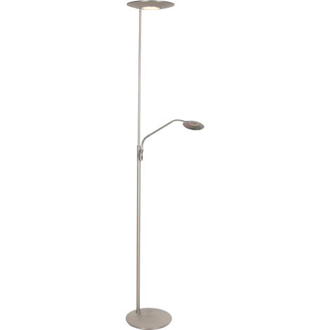 Steinhauer Exclusive - lampada da terra - Zenith2 - acciaio -