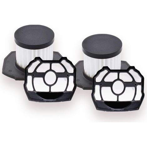 Paquet de 2 filtres de remplacement pour aspirateur Ryobi 313282002 18 volts, paquet de 2 filtres assemblés avec 2 unités pré-filtrées (1/5)