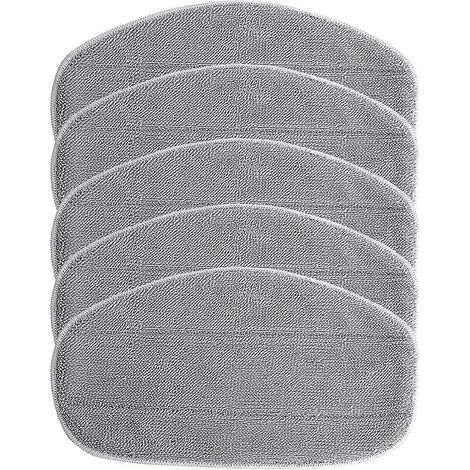 Ersatzpad für Dampfreiniger – Flexible, saugfähige Mikrofaser – Kompatibel mit Standard-Dampfreinigern – 5er-Pack (1/5)