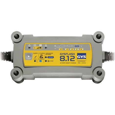 Cargador de batería Gysflash 8 12