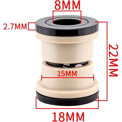 DH bike rear shock kit for Fox and Rockshox 22 mm (1/5)
