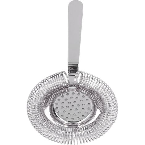 Feinfilter-Cocktailsieb aus Silber, Eissieb für Barkeeper, Netzfilter für Getränke, Eisabscheider. (1/5)