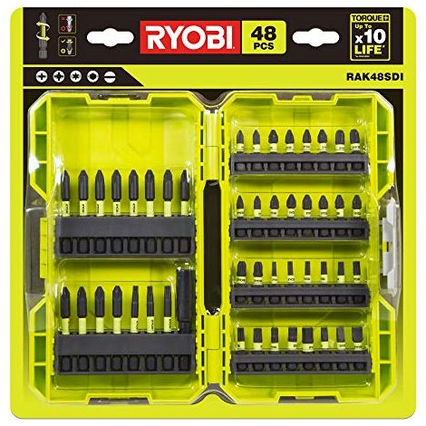 Valigetta antiurto impilabile con 48 bit di cacciavite RYOBI - RAK48SDI (1/3)