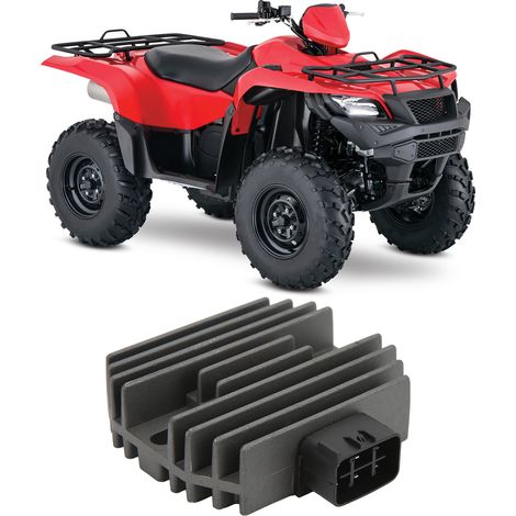 Redresseur, régulateur de tension et ajusteur de tension pour motos, adaptés aux modèles Suzuki 450, 500, 700 et 750. (1/5)