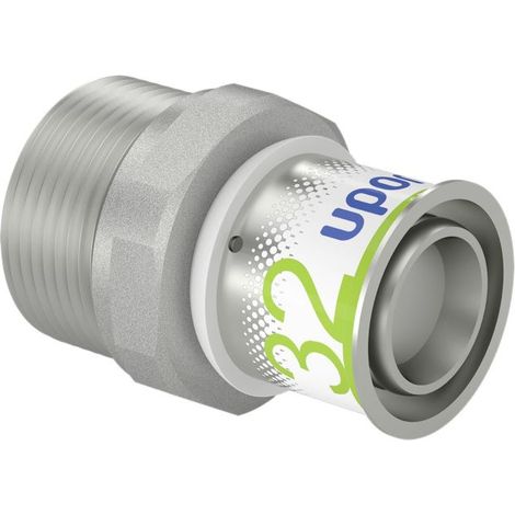 raccord à sertir - filetage mâle - s-press plus - 32 vers 1 pouce 1/4 - uponor 1070510 (1/2)