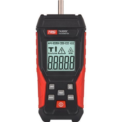 Smart Sensor Digital Tachometer, 3-100000RPM Digital Speed Tachometer with LCD Backlight Display (1/5)