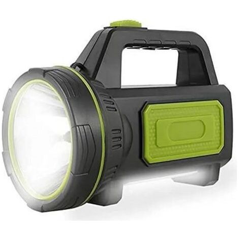 Lampe torche LED ultra-lumineuse, rechargeable par USB, lampe torche tactique ultra-lumineuse, idéale pour le camping et la randonnée (1/4)