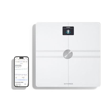 Balance Withings Body Comp Blanc