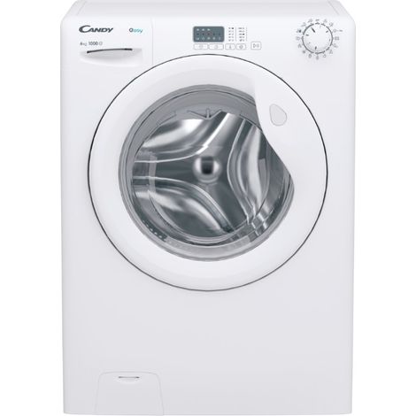 Candy EY4061DW4-1-S Easy Lavatrice Slim 6 Kg 1000 rpm Classe B 15 programmi 77 dB (85x60x48 cm) colore Bianco (1/5)