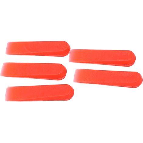1000 PCS Cales de Nivelage de Carrelage 0,2 Pouces PE Rouge Résistantes à l'Usure Espaceurs pour Décoration (1/5)