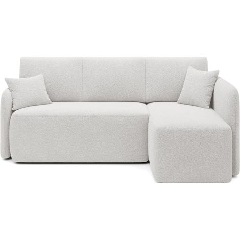 Canapé d'angle collection HEDSON coloris Blanc (1/5)