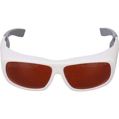 Laserbrille aus Kunststoff für Glasfaserprojekte, Wellenlängenbereich 180 bis 540 nm und 750 bis 1100 nm (1/5)