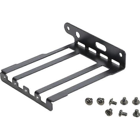 Support métallique pour carte graphique VGA, support latéral pour carte VGA, support de refroidissement pour ordinateur (quatre trous) (1/4)