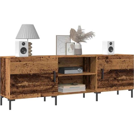 vidaXL Mobile Porta TV Legno Antico 150x30x50 cm in Truciolato