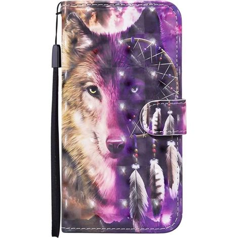 CUSTODIA FLIP PER SAMSUNG GALAXY A42 5G VETRO TEMPERATO VIOLA SM-A426B (1/5)