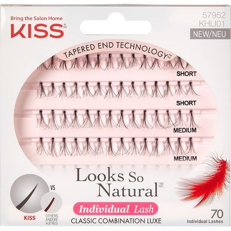 Pestañas postizas Kiss Combo x 70 (1/5)