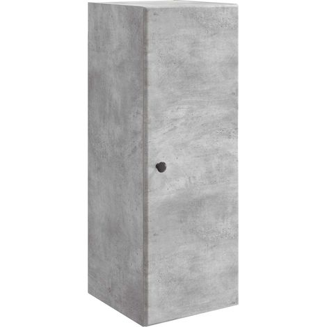 Wandschrank Betongrau 33 x 34,5 x 90 cm Holzwerkstoff vidaXL