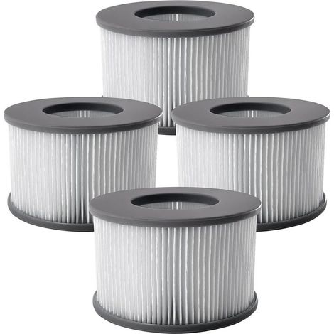 Cartouche filtrante de Remplacement pour MSPA, pour Mspa Whirlpool Filter Piscine Gonflable Modèle à partir de 2020(4pcs) (1/5)