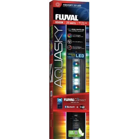 Fluval Aquasky LED 3.0 lampe aquarium blanc 25W
