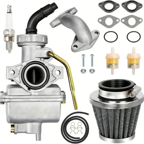 PZ20 Vergaser-Kit für TaoTao Coolster 125cc 110cc 90cc 70cc 50cc Kazuma Baja, SunL ​​​​NST Roketa Loncin Lifan XR80 CRF70 Viertakt-Karts und Motocross-Teile.