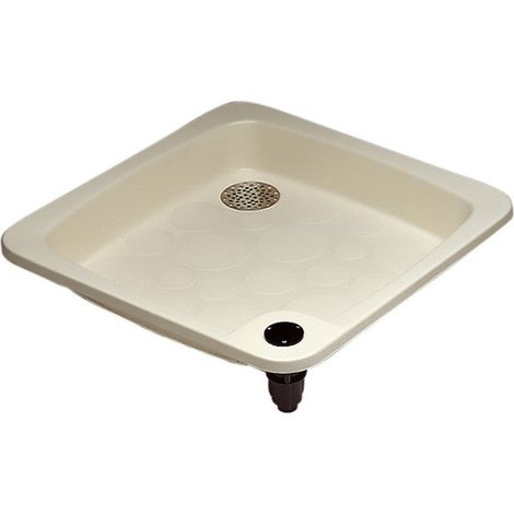 Doccia da giardino Astralpool 00103 base 80x80 cm scarico regolabile