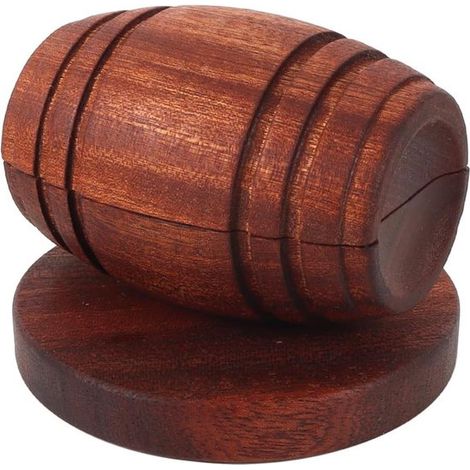 Ahumador de cócteles con filtro y tamiz, barril de madera portátil para ahumar y uso multifuncional. (1/5)